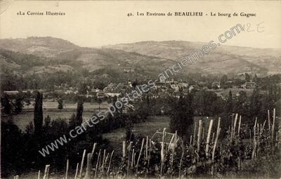 Carte postale ancienne Gagnac-sur-Cère