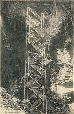 Carte postale ancienne Gouffre de Padirac — Padirac (Lot)