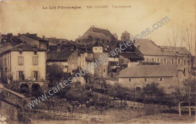 Carte postale ancienne Le Lot Pittoresque — Gramat (Lot)