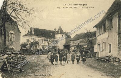 Carte postale ancienne Reyrevignes — Reyrevignes (Lot)