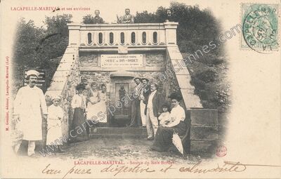 Carte postale ancienne Et ses environs — Lacapelle-Marival (Lot)