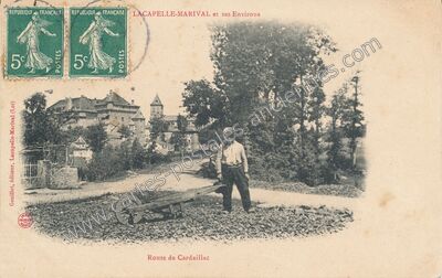 Carte postale ancienne Et ses Environs — Lacapelle-Marival (Lot)