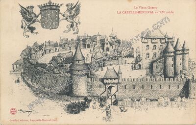 Carte postale ancienne Le Vieux Quercy — Lacapelle-Marival (Lot)