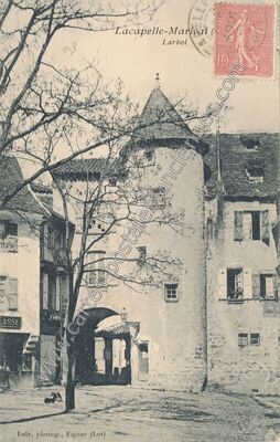 Carte postale ancienne Lacapelle Marival — Lacapelle-Marival (Lot)