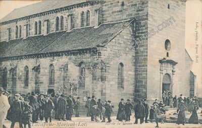 Carte postale ancienne Lacapelle Marival — Lacapelle-Marival (Lot)
