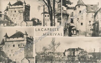 Carte postale ancienne Lacapelle Marival — Lacapelle-Marival (Lot)
