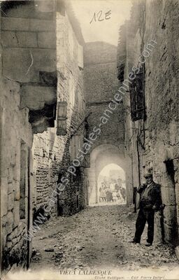 Carte postale ancienne Vieux Lalbenque — Lalbenque (Lot)