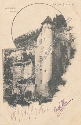 Carte postale ancienne Laroque. Toirac — Larroque-Toirac (Lot)