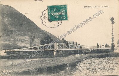 Carte postale ancienne Toirac — Larroque-Toirac (Lot)