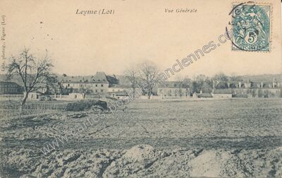 Carte postale ancienne Leyme — Leyme (Lot)