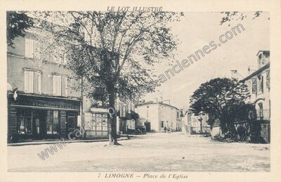 Carte postale ancienne Limogne — Limogne-en-Quercy (Lot)