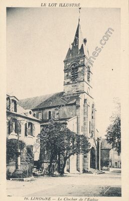 Carte postale ancienne Limogne — Limogne-en-Quercy (Lot)