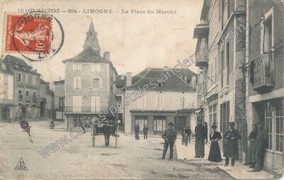 Carte postale ancienne Limogne — Limogne-en-Quercy (Lot)