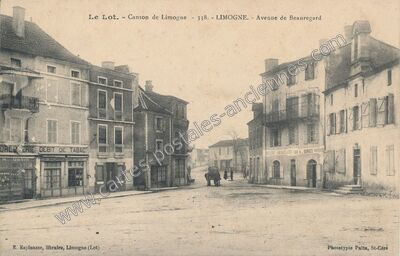 Carte postale ancienne Limogne — Limogne-en-Quercy (Lot)