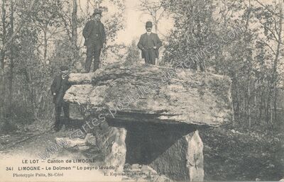 Carte postale ancienne Limogne — Limogne-en-Quercy (Lot)