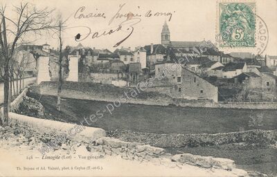 Carte postale ancienne Limogne — Limogne-en-Quercy (Lot)