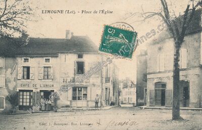 Carte postale ancienne Limogne — Limogne-en-Quercy (Lot)