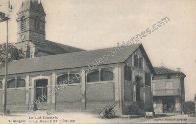 Carte postale ancienne Limogne — Limogne-en-Quercy (Lot)