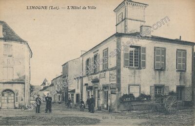 Carte postale ancienne Limogne — Limogne-en-Quercy (Lot)