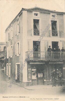 Carte postale ancienne Limogne — Limogne-en-Quercy (Lot)