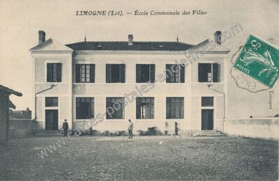 Carte postale ancienne Limogne — Limogne-en-Quercy (Lot)