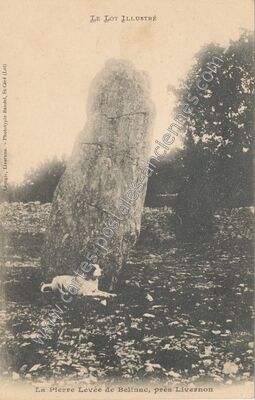 Carte postale ancienne Belinac — Livernon (Lot)