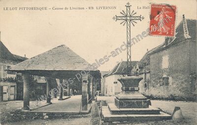 Carte postale ancienne LE LOT PITTORESQUE — Causse de Livernon — Livernon (Lot)