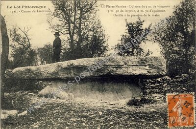 Carte postale ancienne Le Lot Pittoresque — Livernon (Lot)