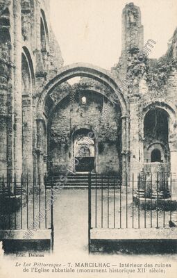 Carte postale ancienne Marcilhac — Marcilhac-sur-Célé (Lot)