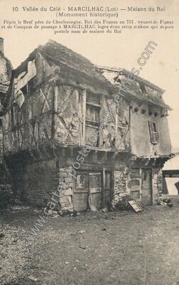 Carte postale ancienne Marcilhac — Marcilhac-sur-Célé (Lot)