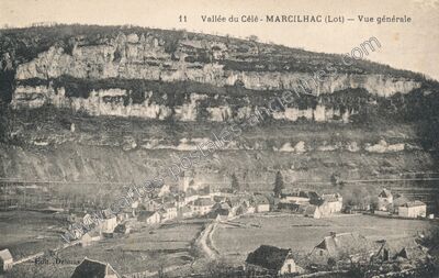 Carte postale ancienne Marcilhac — Marcilhac-sur-Célé (Lot)
