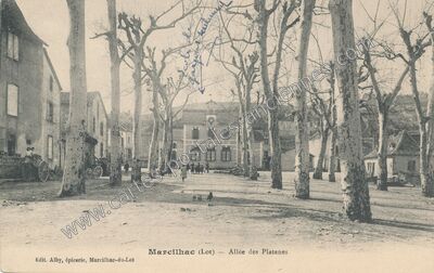 Carte postale ancienne Marcilhac — Marcilhac-sur-Célé (Lot)