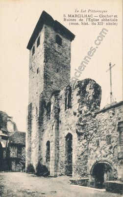Carte postale ancienne Marcilhac — Marcilhac-sur-Célé (Lot)