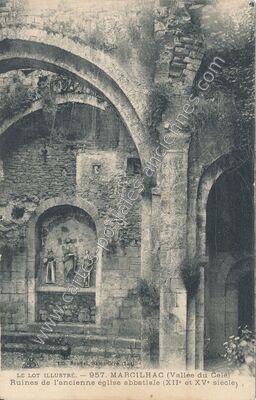 Carte postale ancienne Marcilhac — Marcilhac-sur-Célé (Lot)