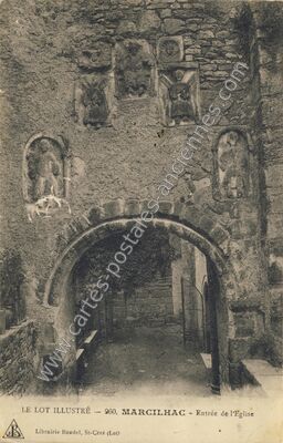 Carte postale ancienne Marcilhac — Marcilhac-sur-Célé (Lot)