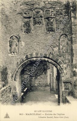 Carte postale ancienne Marcilhac — Marcilhac-sur-Célé (Lot)