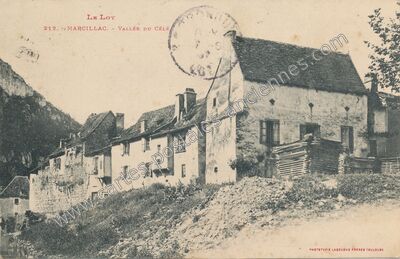 Carte postale ancienne Marcilhac — Marcilhac-sur-Célé (Lot)