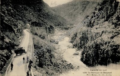 Carte postale ancienne Brunet — Marminiac (Lot)