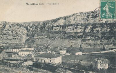 Carte postale ancienne Marcilhac — Marcilhac-sur-Célé (Lot)