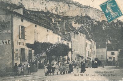 Carte postale ancienne Marcilhac — Marcilhac-sur-Célé (Lot)
