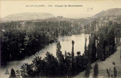 Carte postale ancienne Cirque de Montvalent — Montvalent (Lot)