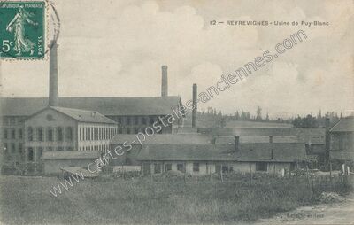 Carte postale ancienne Puy Blanc — Reyrevignes (Lot)