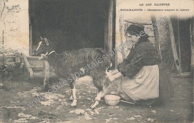 Carte postale ancienne Le Lot Illustre — Rocamadour (Lot)