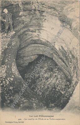 Carte postale ancienne Saint-Jean-de-Laur