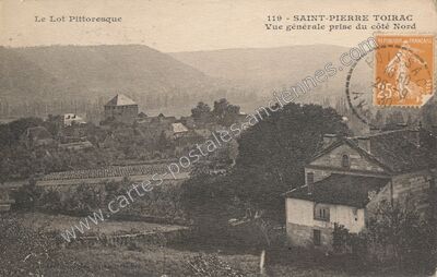 Carte postale ancienne Le Lot Pittoresque — Saint-Pierre-Toirac (Lot)