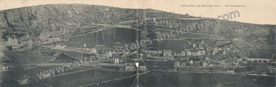 Carte postale ancienne Vue Panoramique — Saint-Sulpice (Lot)