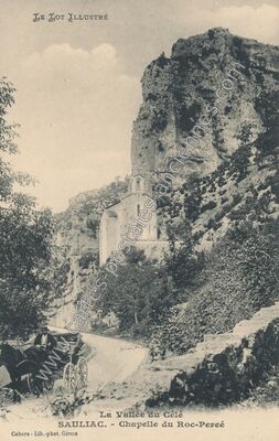 Carte postale ancienne Sauliac — Sauliac-sur-Célé (Lot)