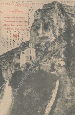Carte postale ancienne Sauliac — Sauliac-sur-Célé (Lot)