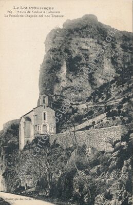 Carte postale ancienne Sauliac — Sauliac-sur-Célé (Lot)