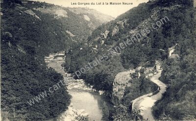 Carte postale ancienne Maison Neuve — Soturac (Lot)